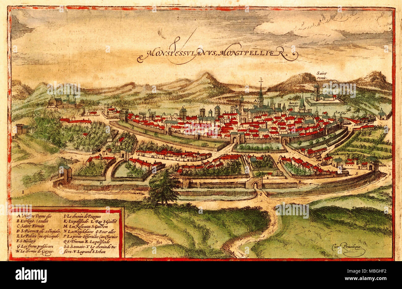 Old Map of Paris (Lutèce) Circa 508, image size:1300x933