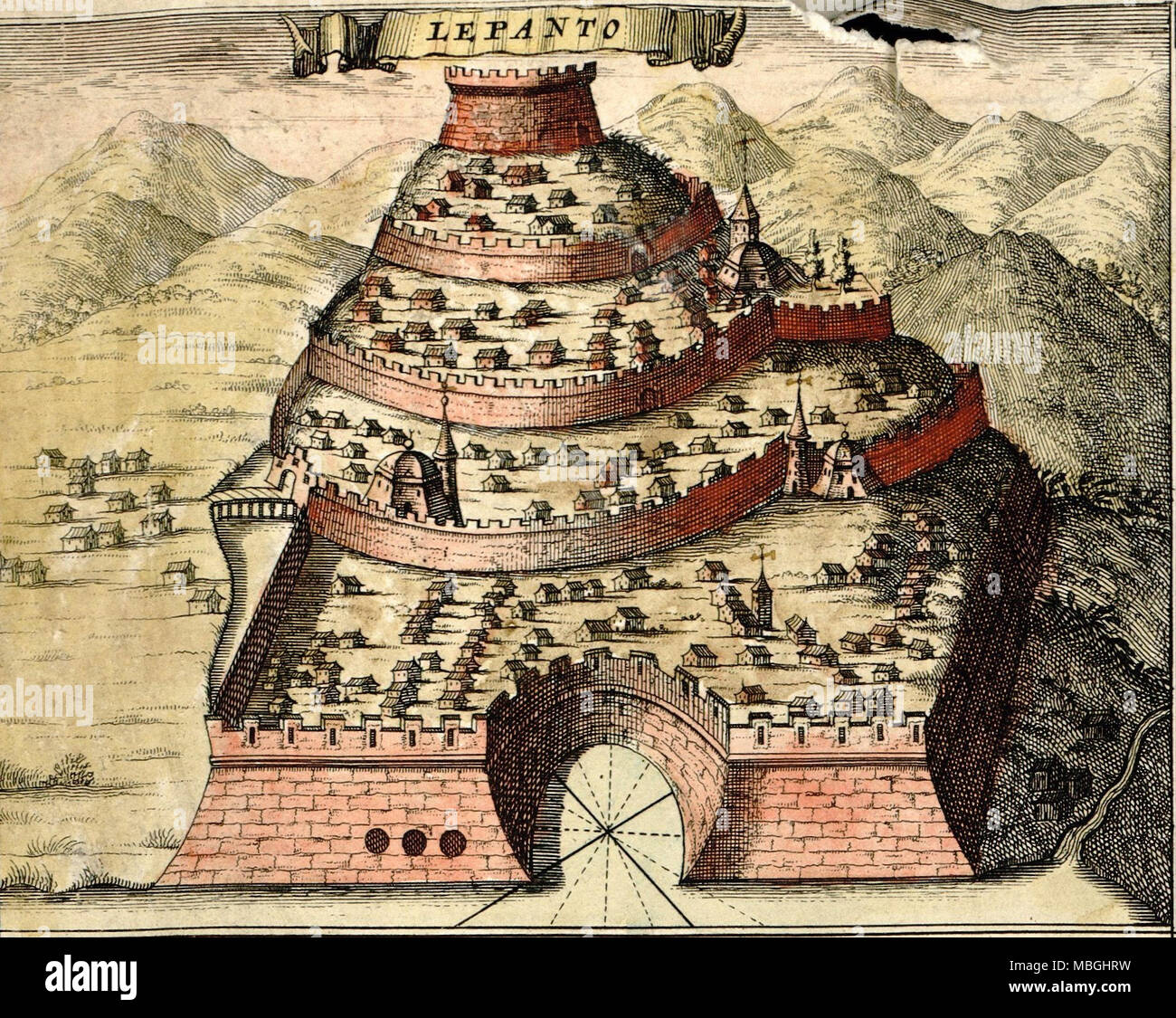 Map of lepanto hires stock photography and images Alamy