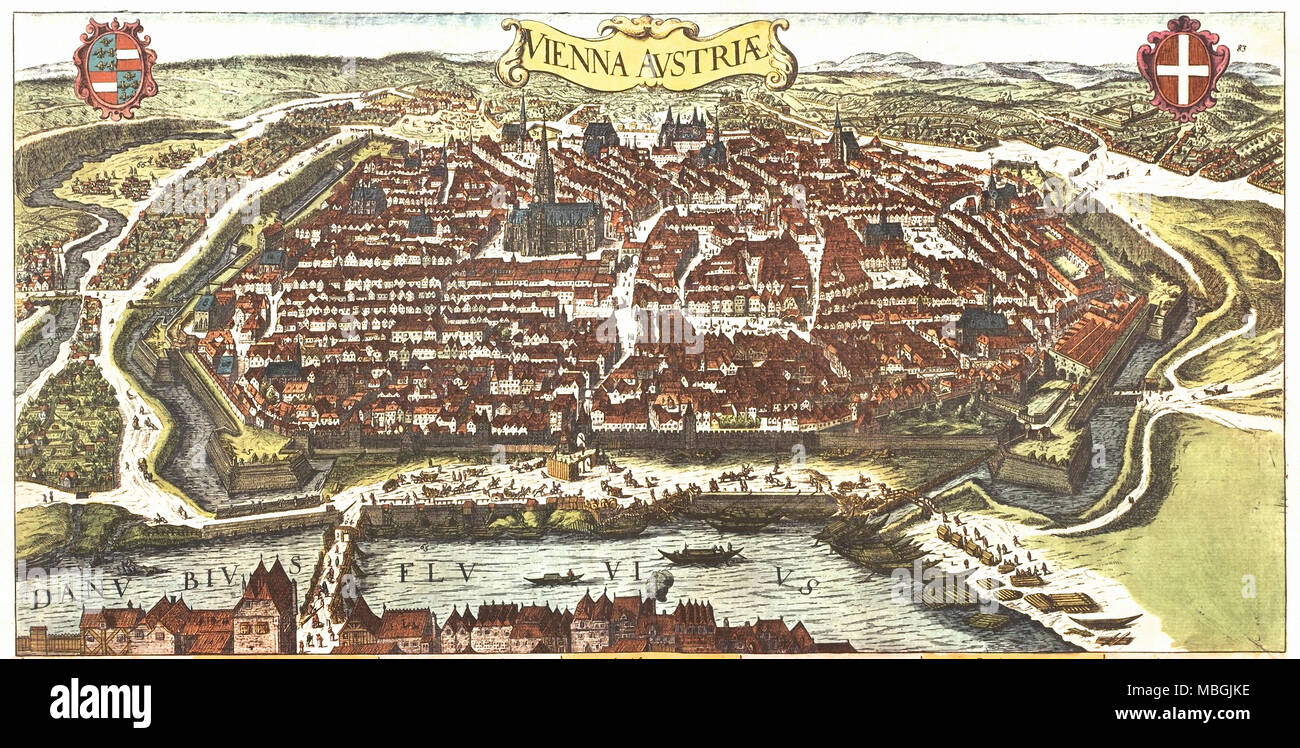 Wien map hi-res stock photography and images - Alamy