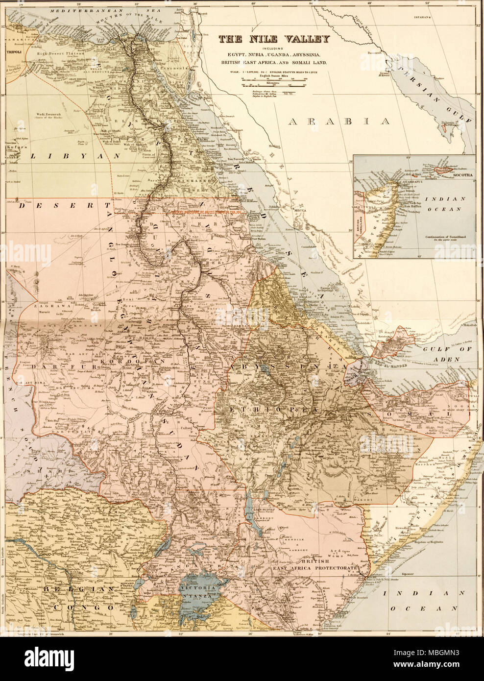The nile maps hi-res stock photography and images - Alamy