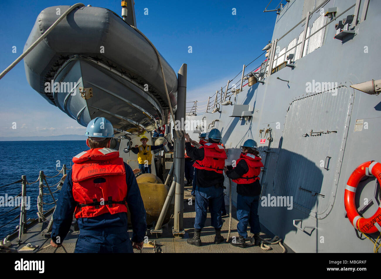 Man overboard hi-res stock photography and images - Alamy