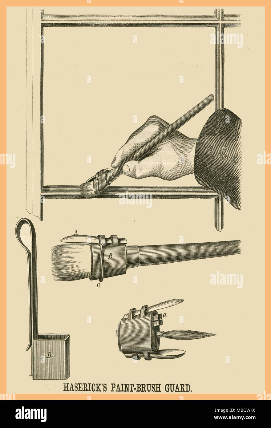 Haserik's Paint Brush Guard Stock Photo Alamy