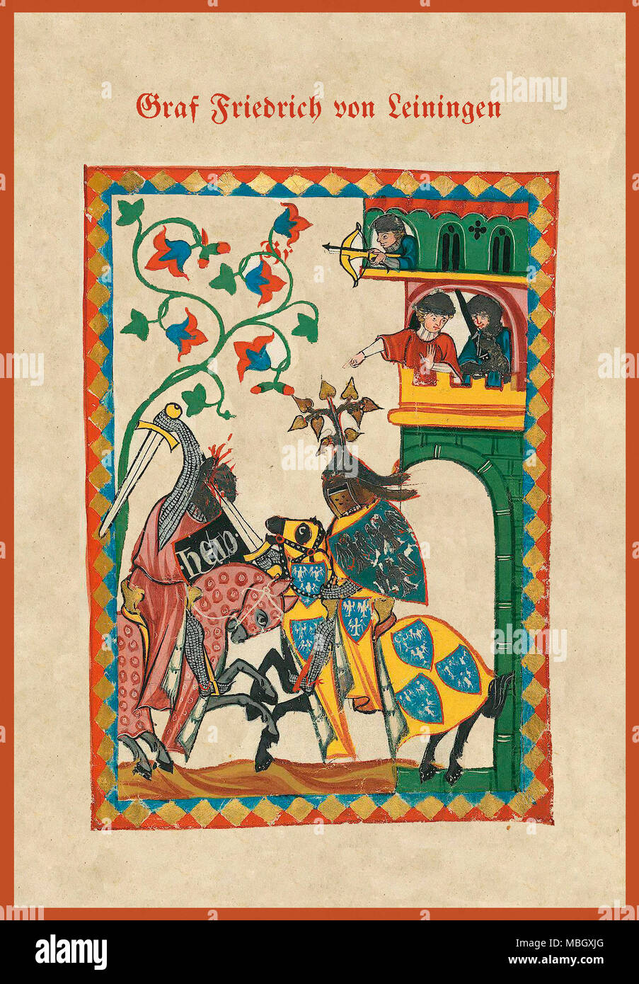 Graf Friedrich von Leiningen Stock Photo Alamy