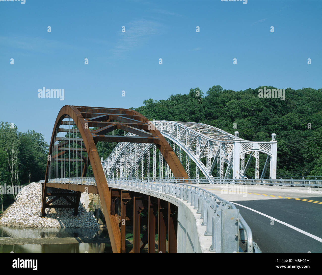 Paper Mill Road Bridge Stock Photo Alamy