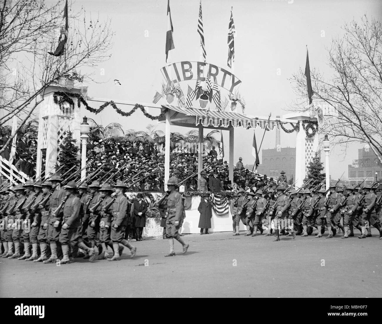 Liberty Loan Parade Stock Photo