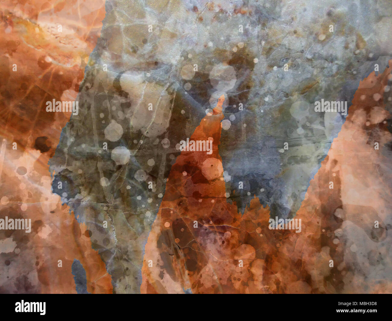 Abstract Textured Painted background Stock Photo