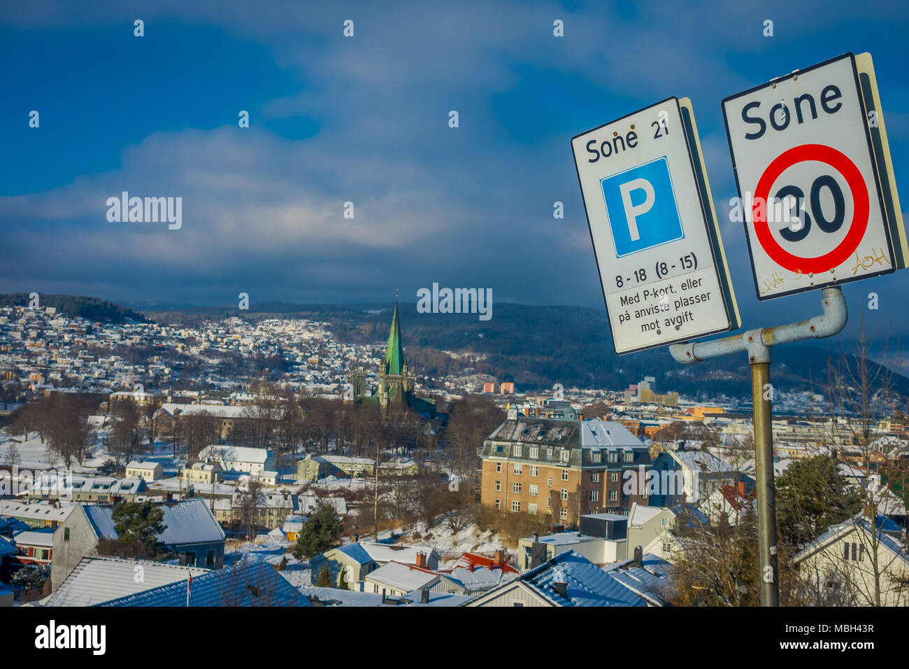 Kort Over Trondheim Sone 30 Stock Photos & Sone 30 Stock Images   Alamy Kort Over Trondheim
