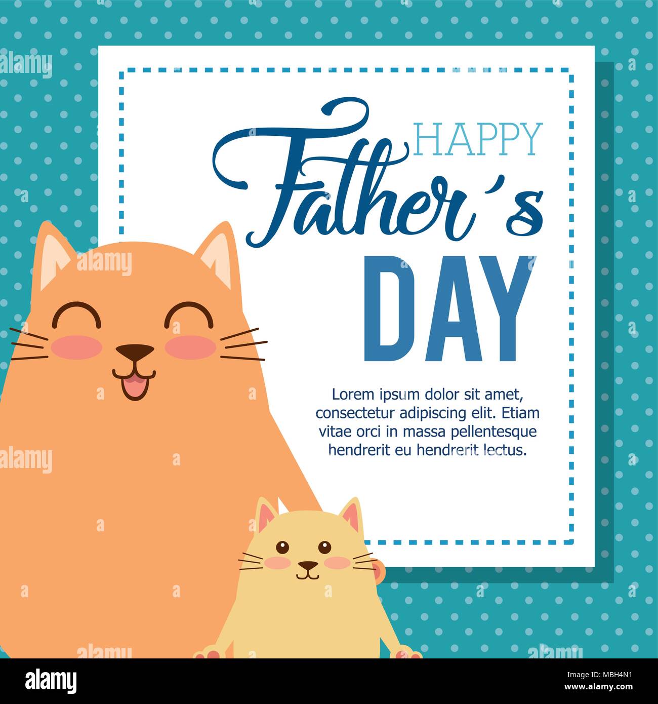 Happy cat best sale fathers day