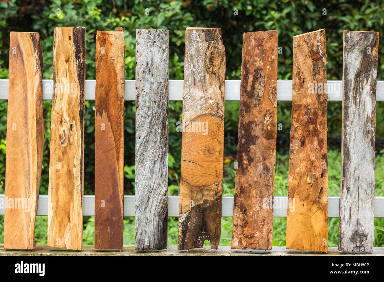 Background of picket fence Stock Photo - Alamy