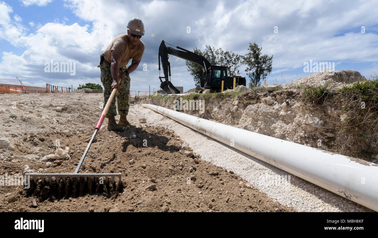 Builder 1st Class Juston Haller, assigned to Naval Mobile Construction
