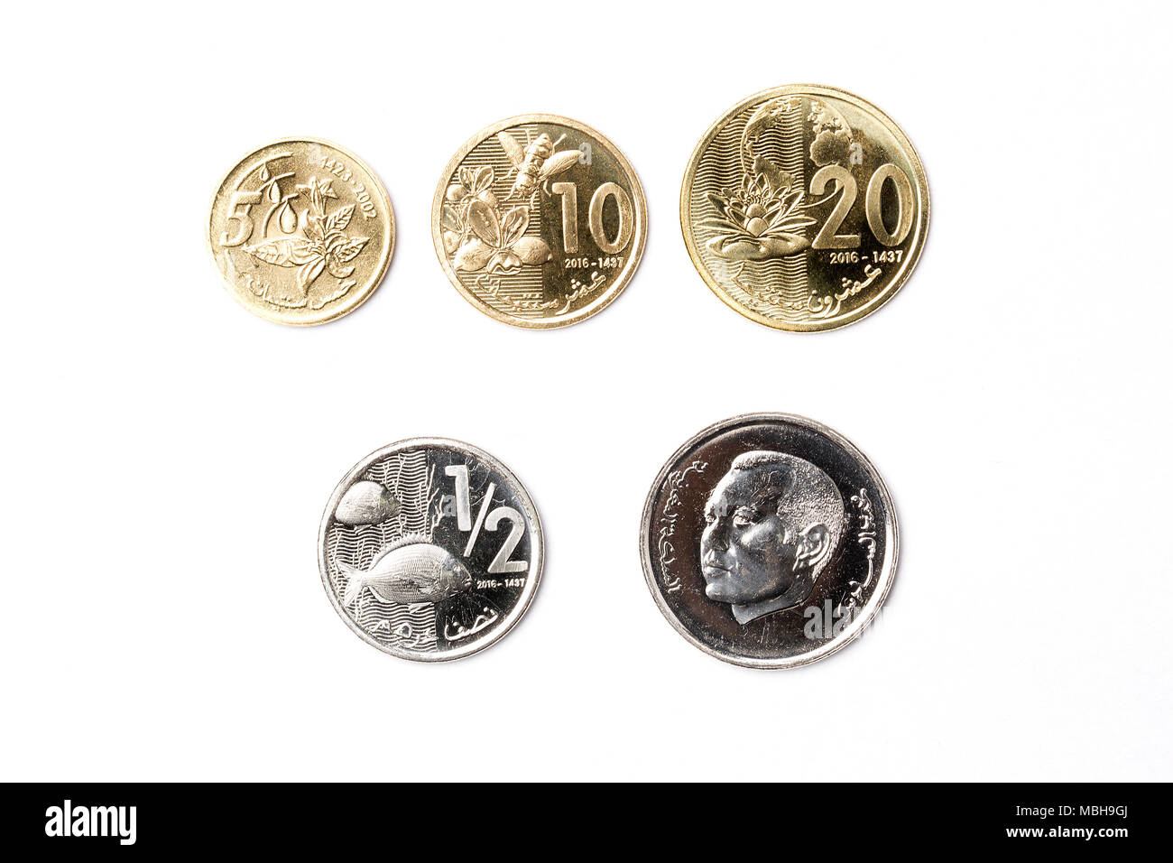 Moroccan Dirham Coins - Asesores