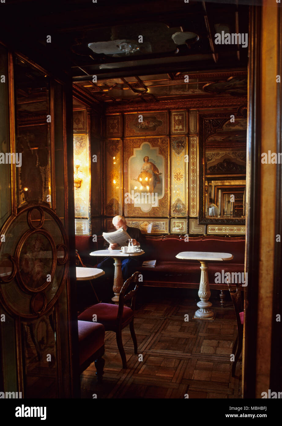 Cafe Florian, Venice Stock Photo - Alamy