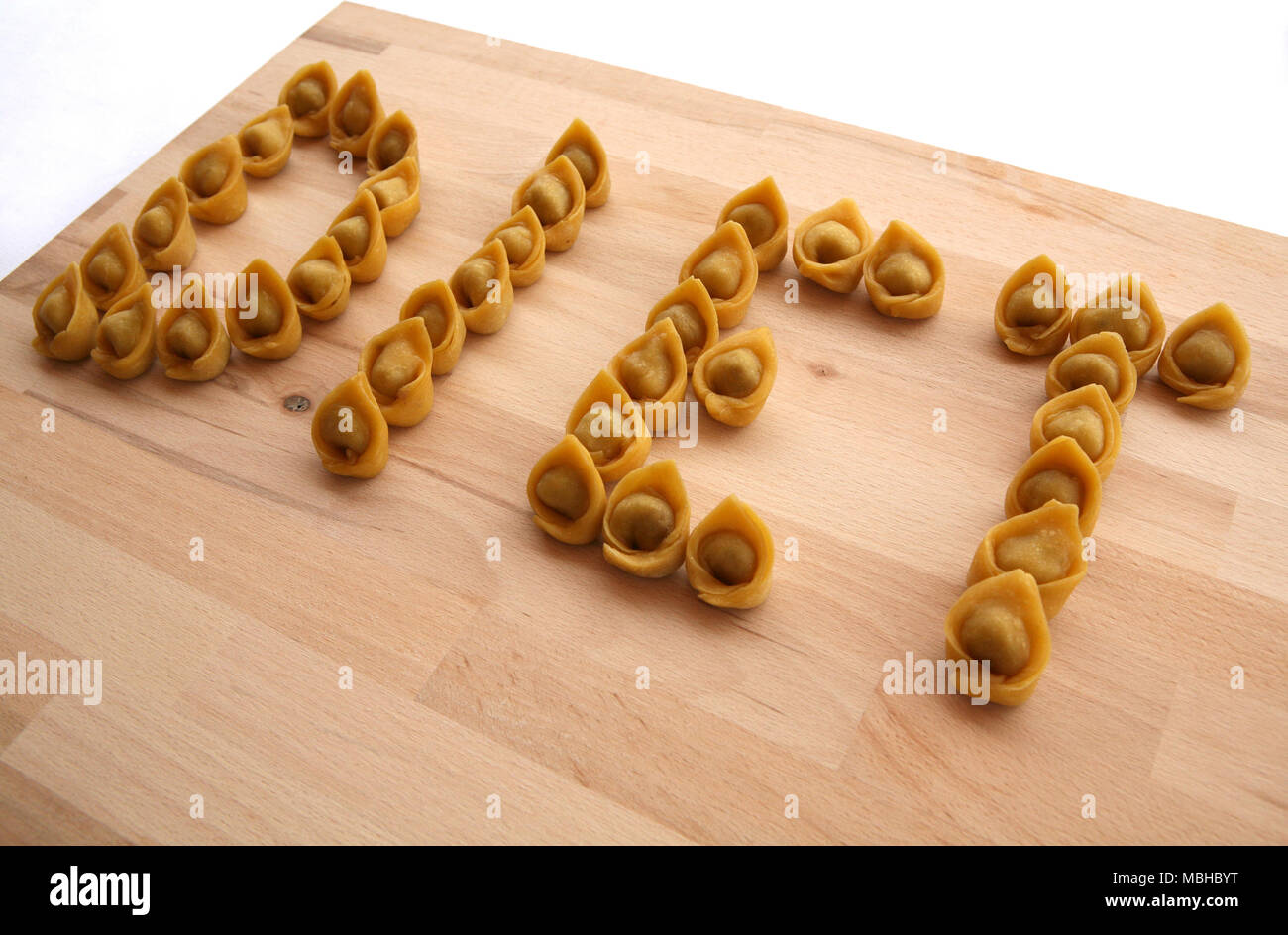 Tortellini diet Stock Photo