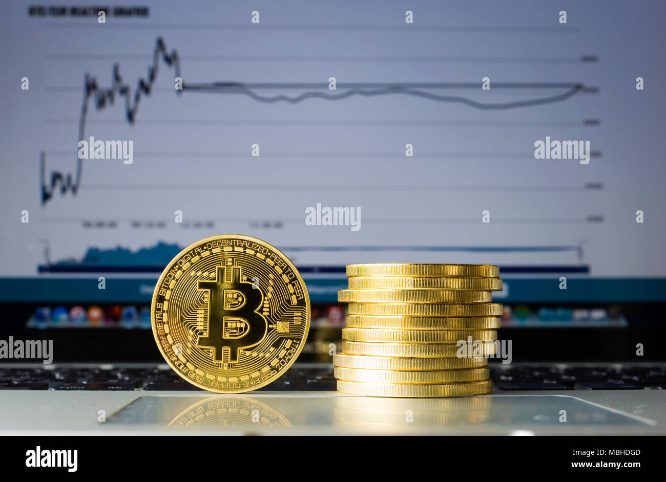 Cryptocurrency price hi-res stock photography and images - Alamy