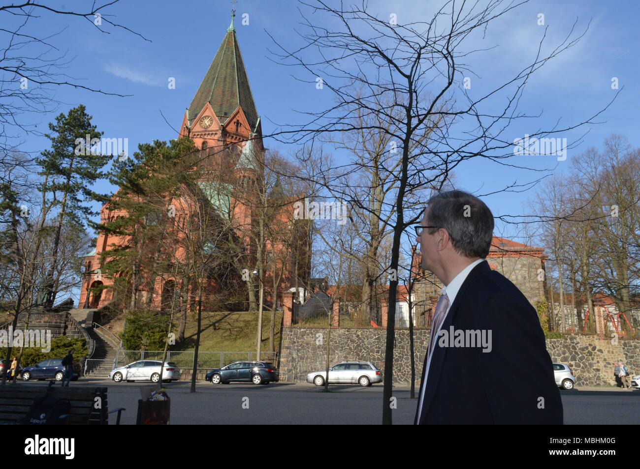 Goerlitz 10.4.2018 Schauspieler und Entertainer Alexander G. Schäfer, Sohn der DDR Schauspieler Goerlitz 10.4.2018 Schauspieler und Entertainer Alexander G. Schäfer, Sohn der DDR Schauspieler