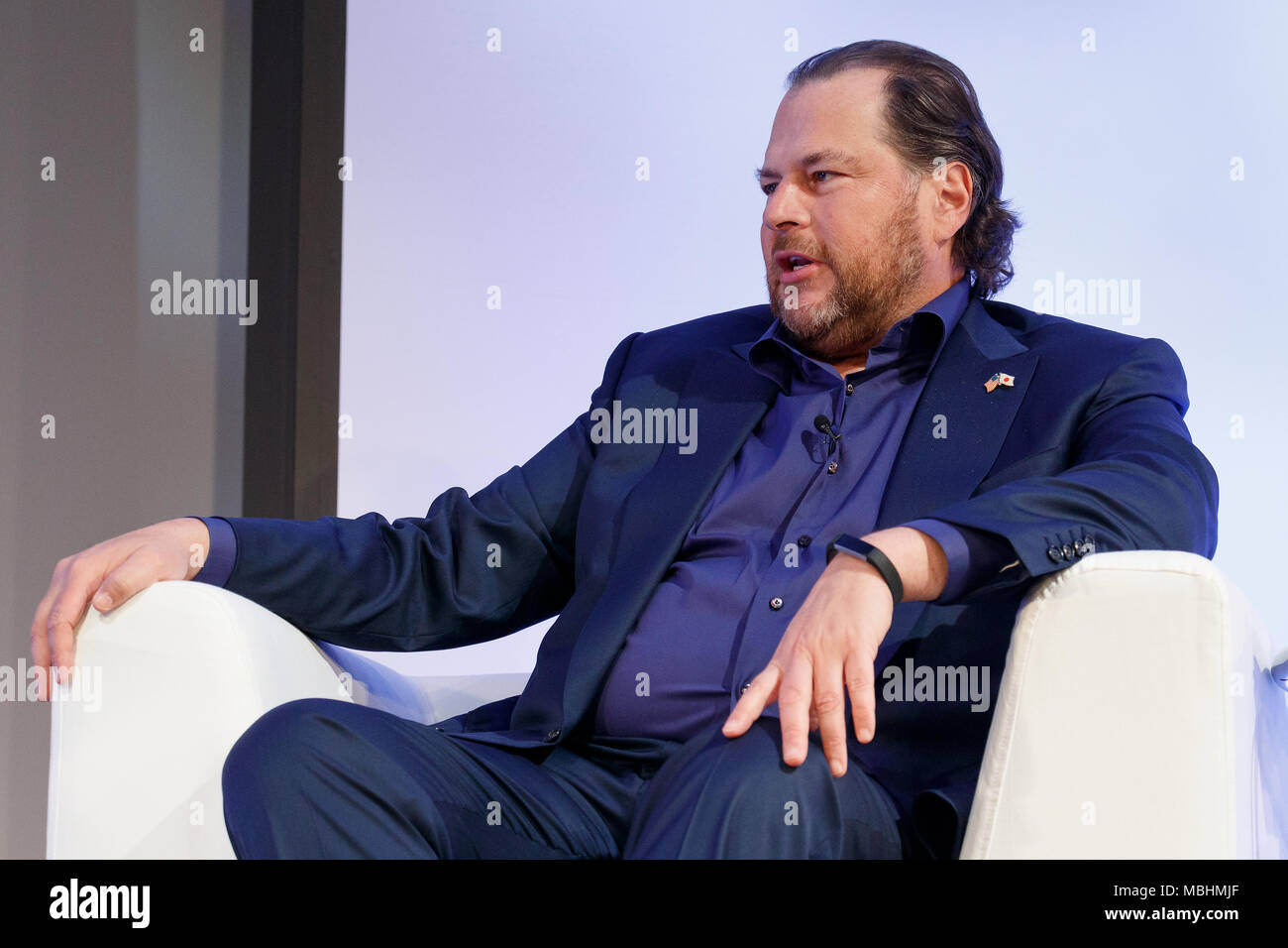 Marc benioff hi-res stock photography and images - Alamy