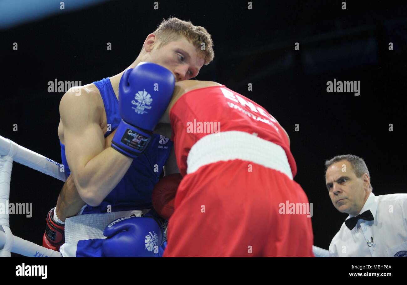 Boxing Docherty Queensland, Australia. 11th April, 2018. Queensland, Australia. 11th ...