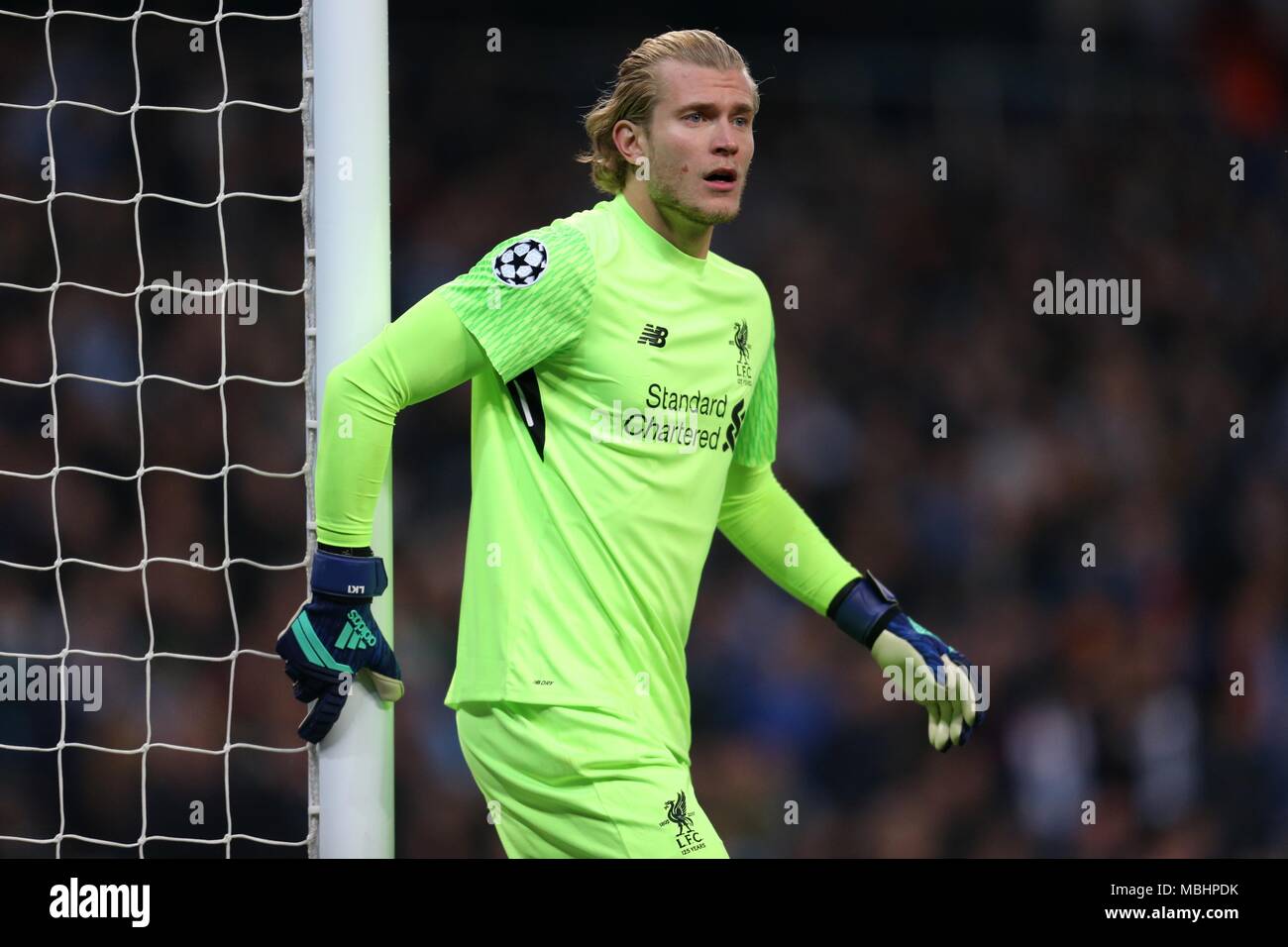Loris Karius Liverpool Fc Manchester City V Liverpool Fc