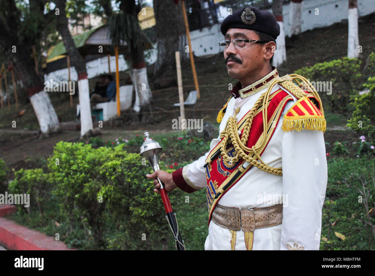11th April 2018, Guwahati, Assam, India. Snapshot of Fire Service Week