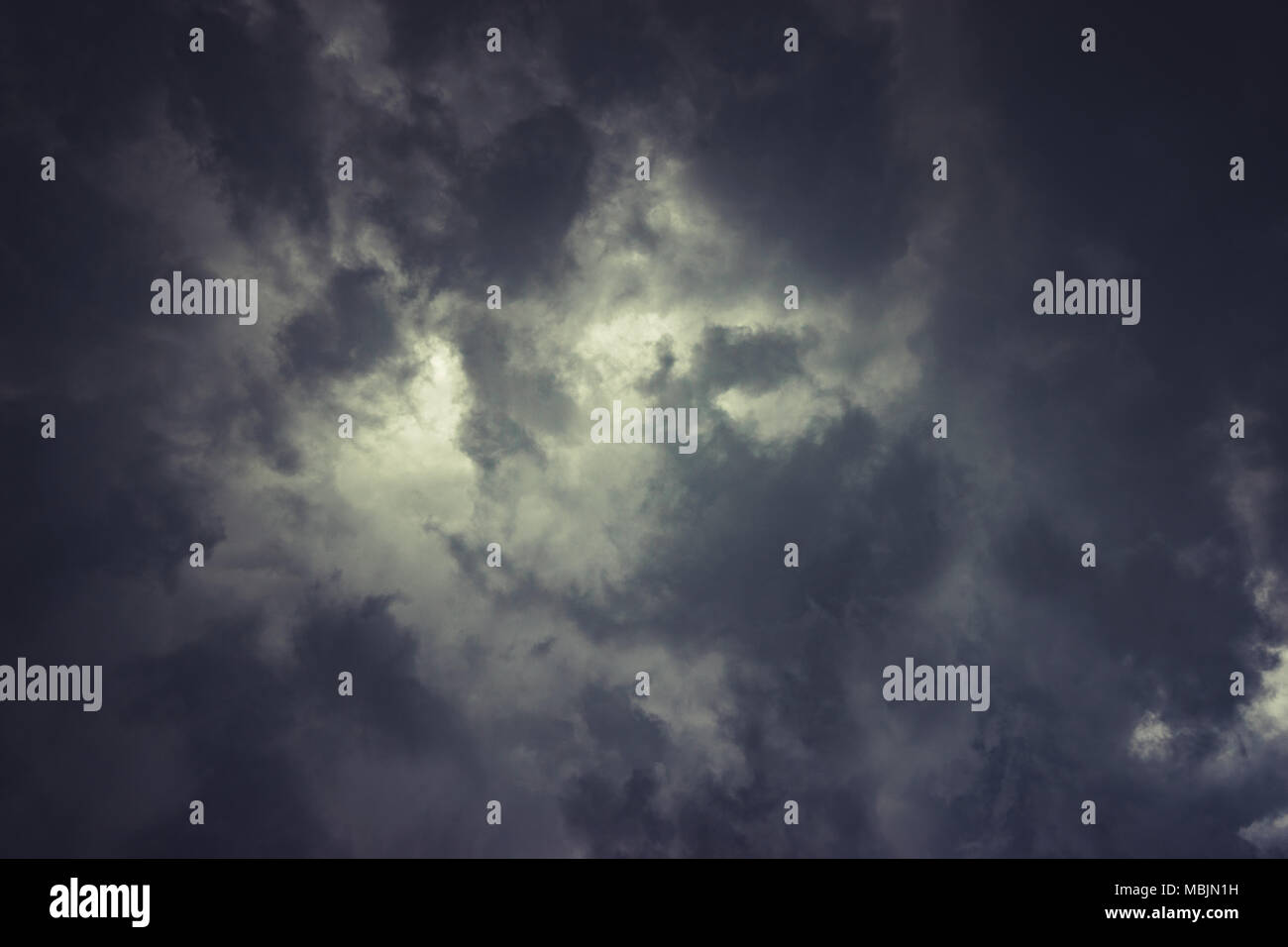 Sky and Clouds gloomy Stock Photo - Alamy