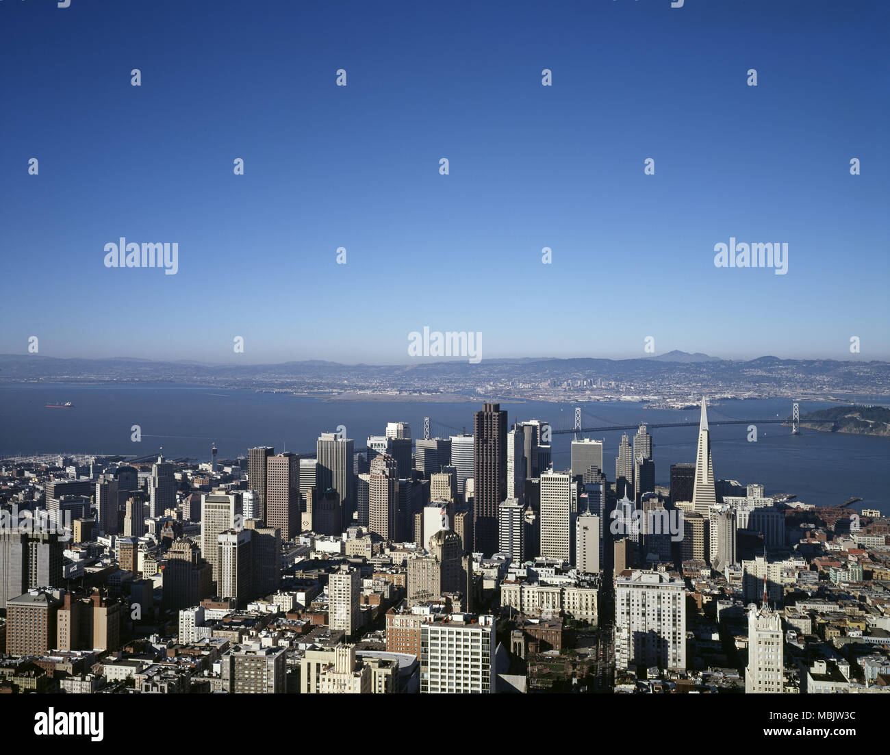 San Francisco Skyline Stock Photo - Alamy