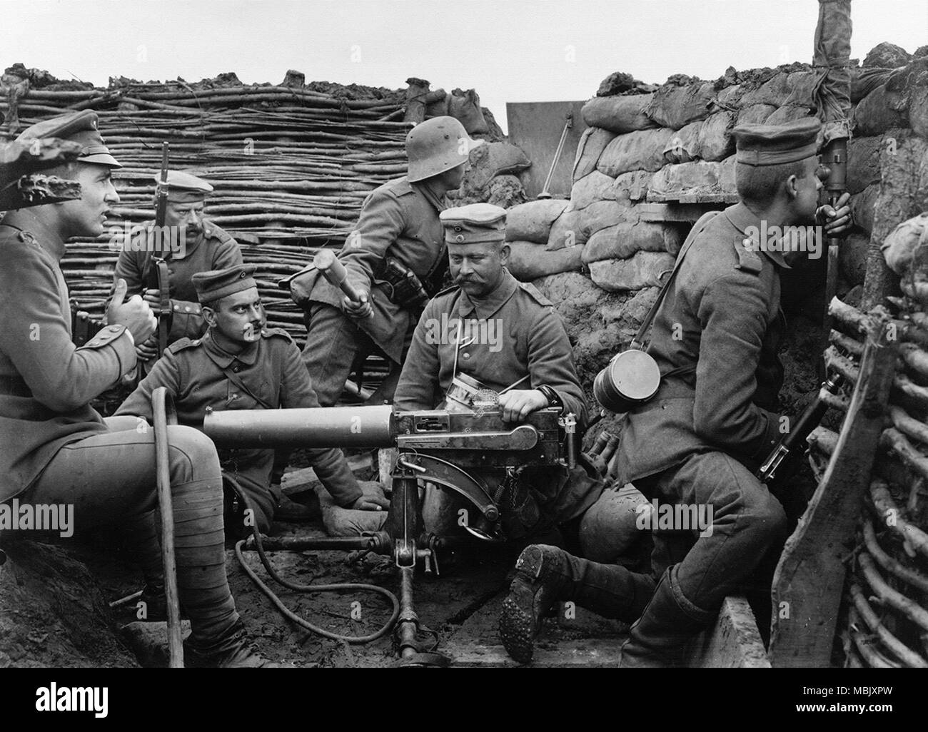 Sandbags wwi trench hires stock photography and images Alamy