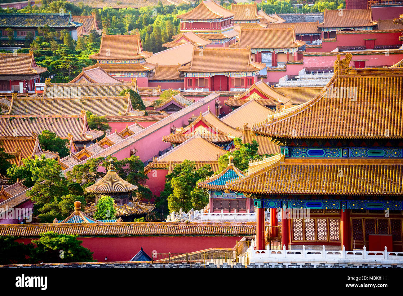 Golden roof of Forbidden City Stock Photo - Alamy