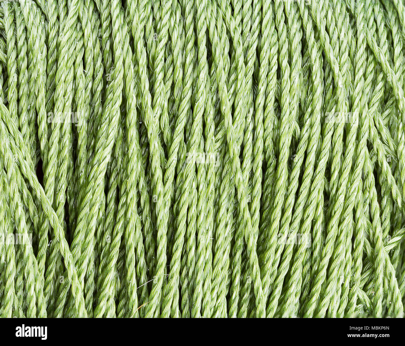 nylon green Rope texture pattern for background Stock Photo - Alamy