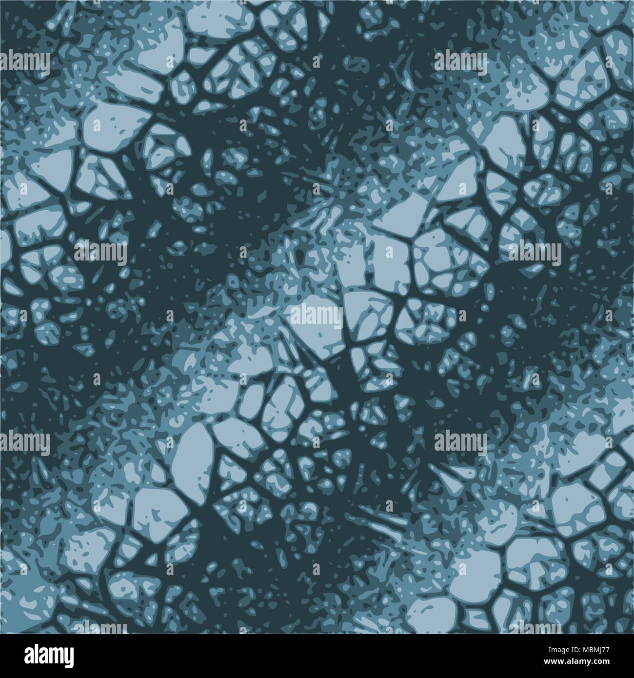 Grunge Cracks Effect Texture. Stock Vector