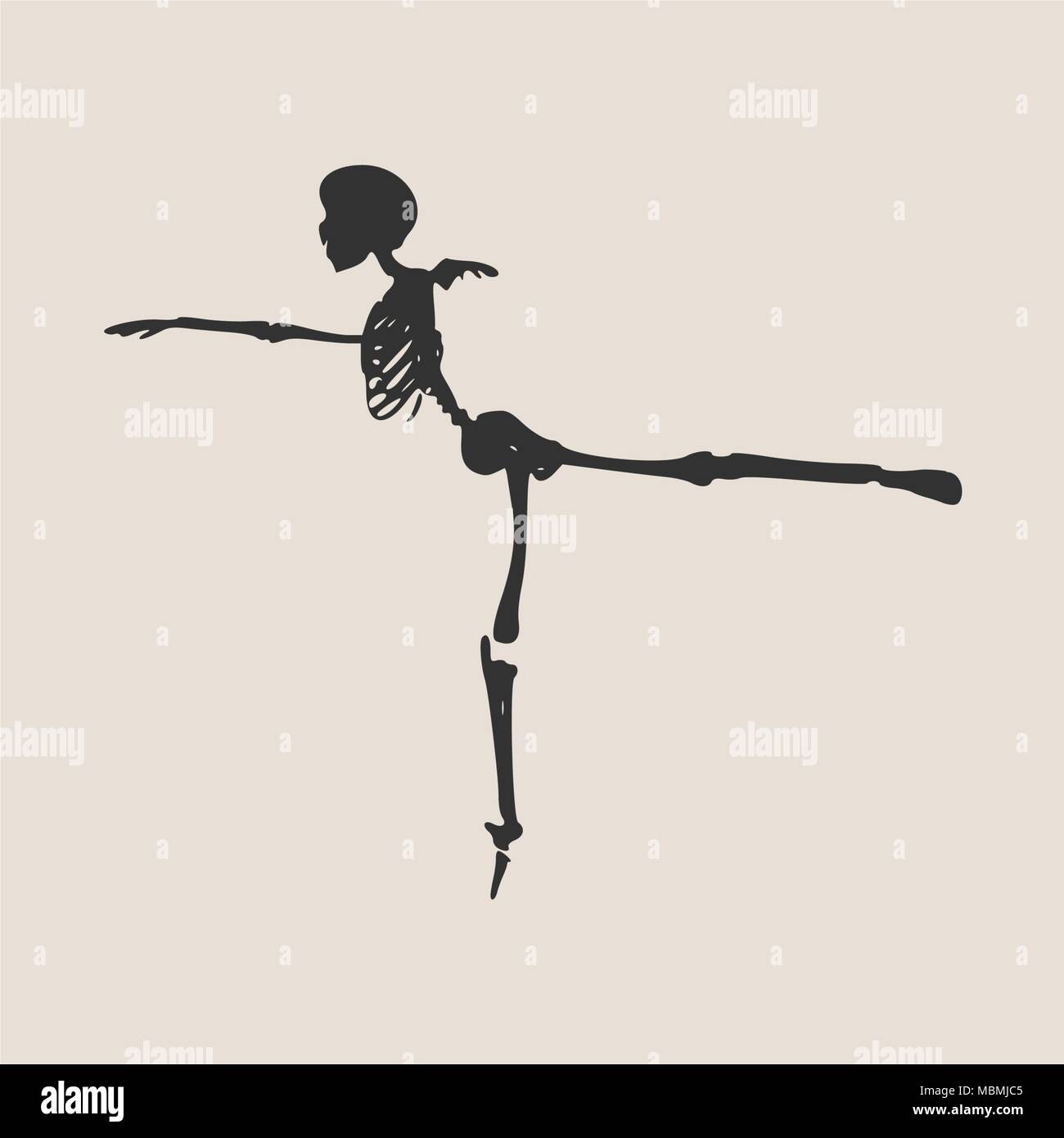 Human spine dance Stock Vector Images - Alamy