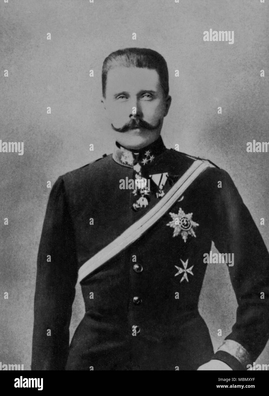 Portrait of Francois Ferdinand de Habsbourg , Archduke of Austria ...