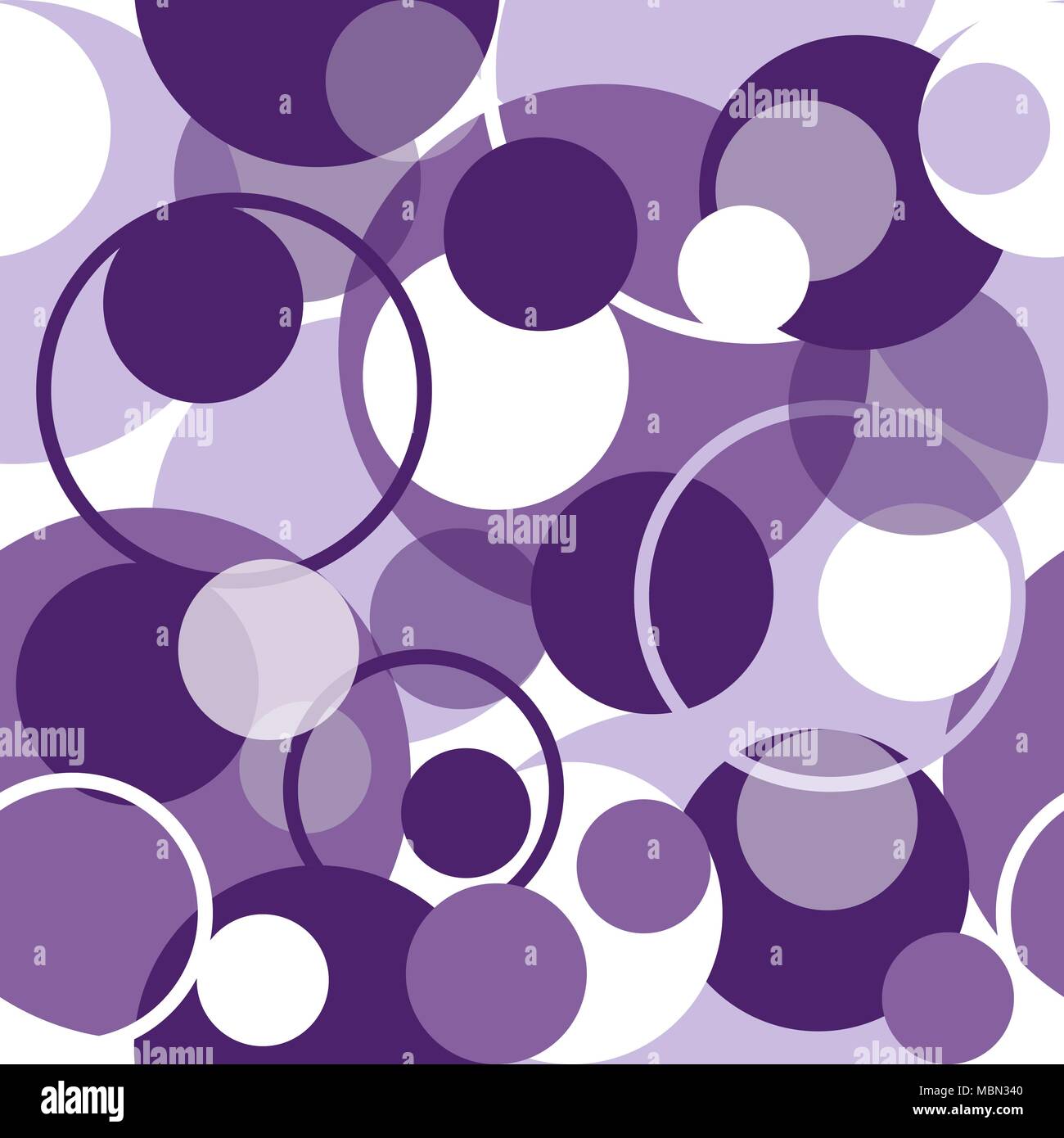 Colored circle seamless pattern Stock Vector