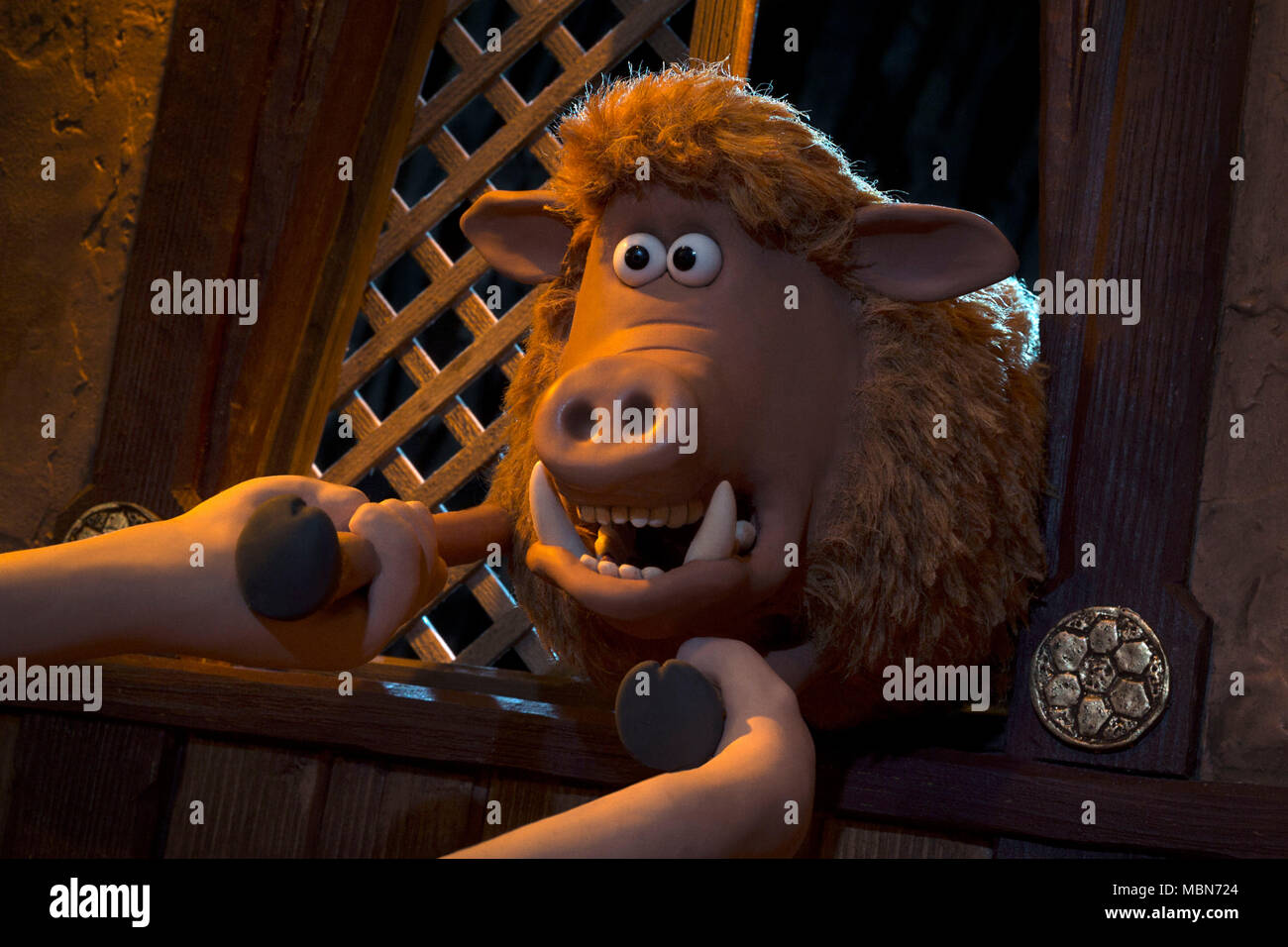 RELEASE DATE: February 16, 2018 TITLE: Early Man STUDIO: Lionsgate DIRECTOR: Nick Park PLOT: Set at the dawn of time, when prehistoric creatures and woolly mammoths roamed the earth, Early Man tells the story of Dug, along with sidekick Hognob as they unite his tribe against a mighty enemy Lord Nooth and his Bronze Age City to save their home. STARRING: Tom Hiddleston, Eddie Redmayne, Maisie Williams. (Credit Image: © Lionsgate/Entertainment Pictures) Stock Photo