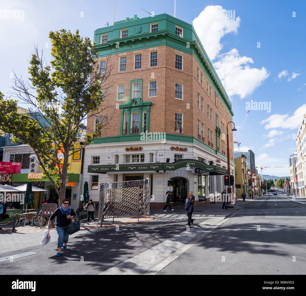 DÔME ELIZABETH MALL, Hobart Stock Photo Alamy