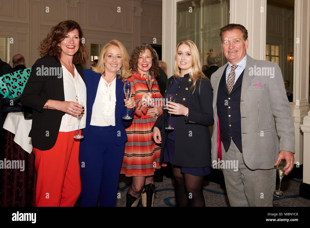 James & Josephine Pembroke at The Oldie Literary Lunch 100418 Stock Photo  - Alamy