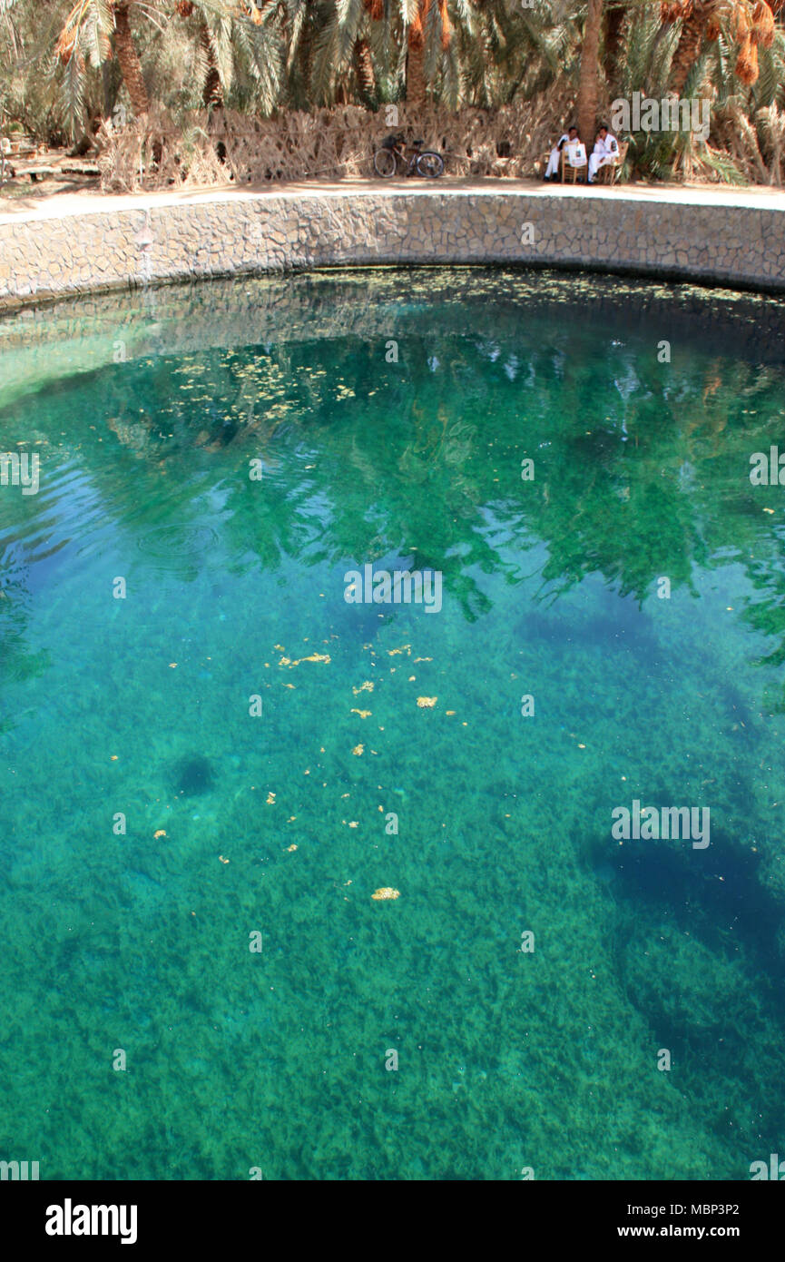 The Spring of Juba, Cleopatra's Bath, at the Siwa Oasis, Egypt Stock Photo Alamy