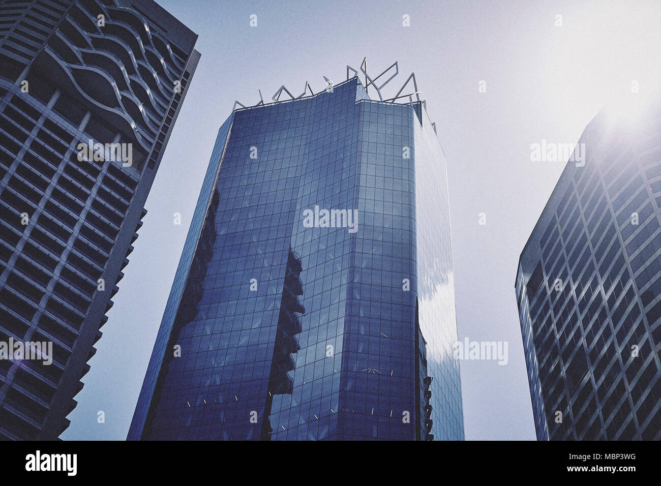 Office and commercial buildings in central Brisbane, Queensland