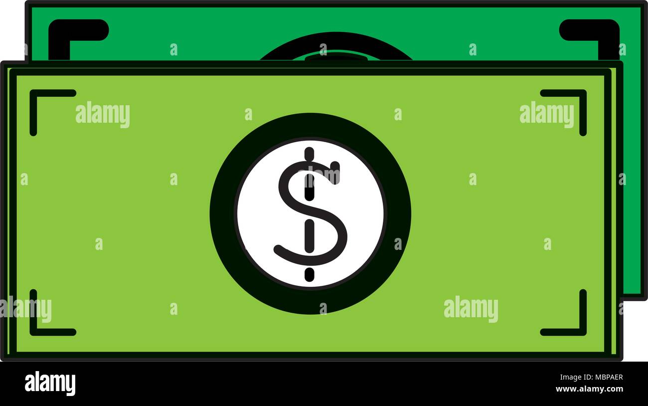 color economy dollar bills cash money Stock Vector Image & Art - Alamy