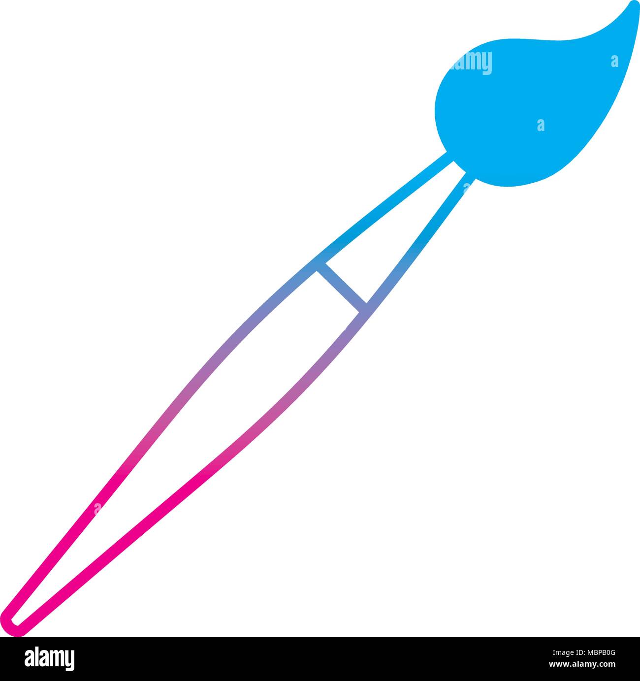 paintbrush drawing line paintbrush drawing line