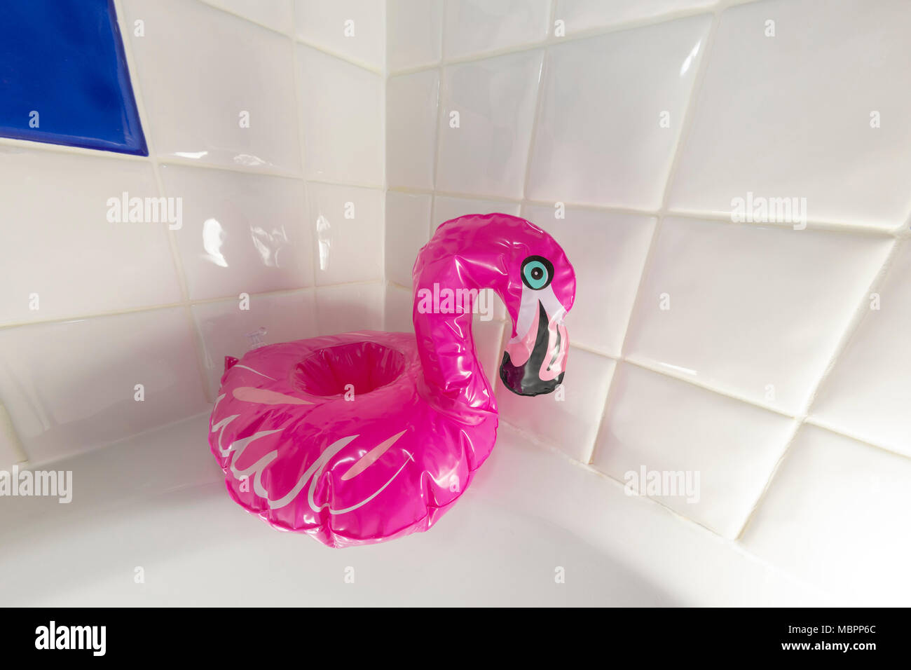 small blow up flamingos