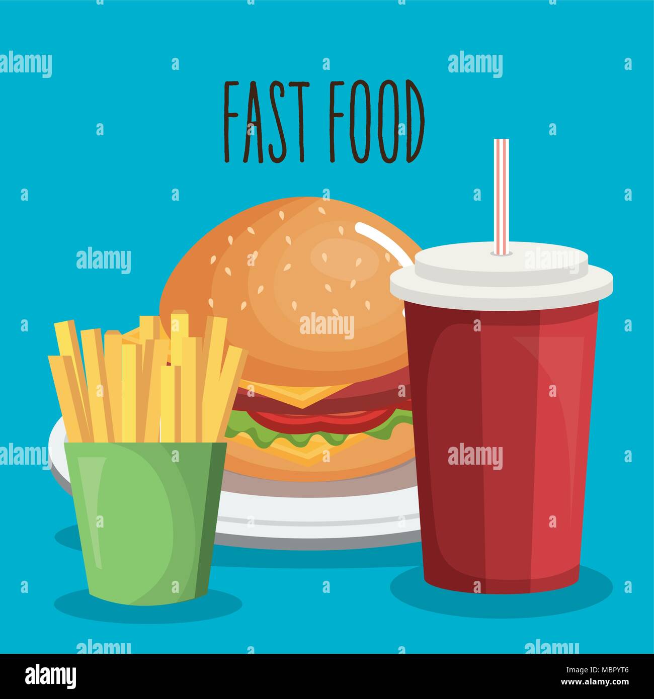 delicious fast food icon Stock Vector Image & Art - Alamy
