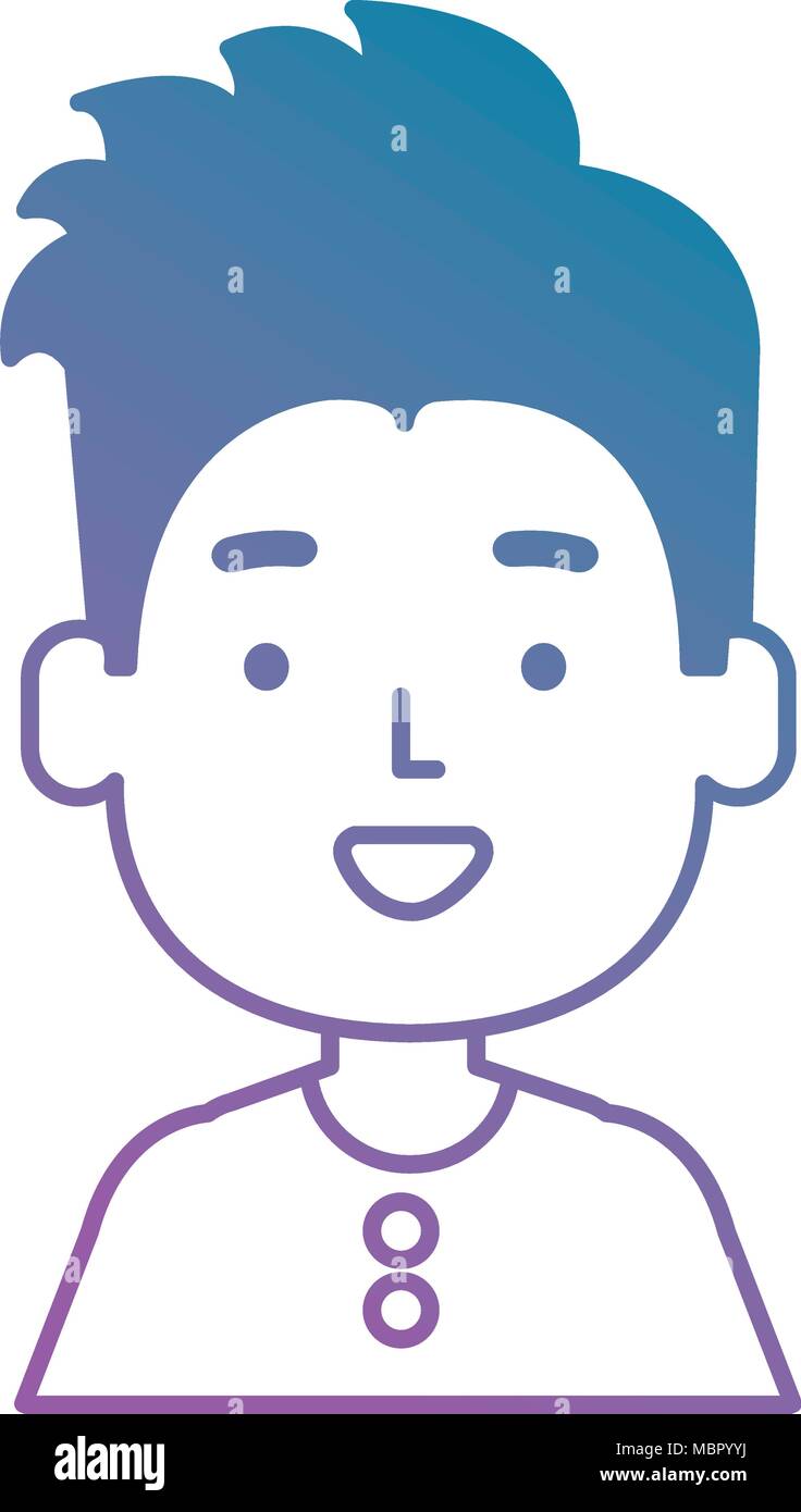 happy little boy character Stock Vector Image & Art - Alamy