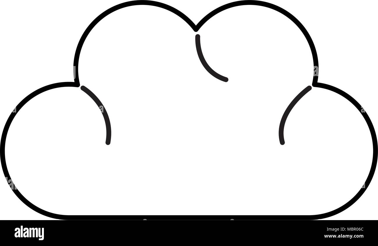 cloud sky isolated icon Stock Vector Image & Art - Alamy