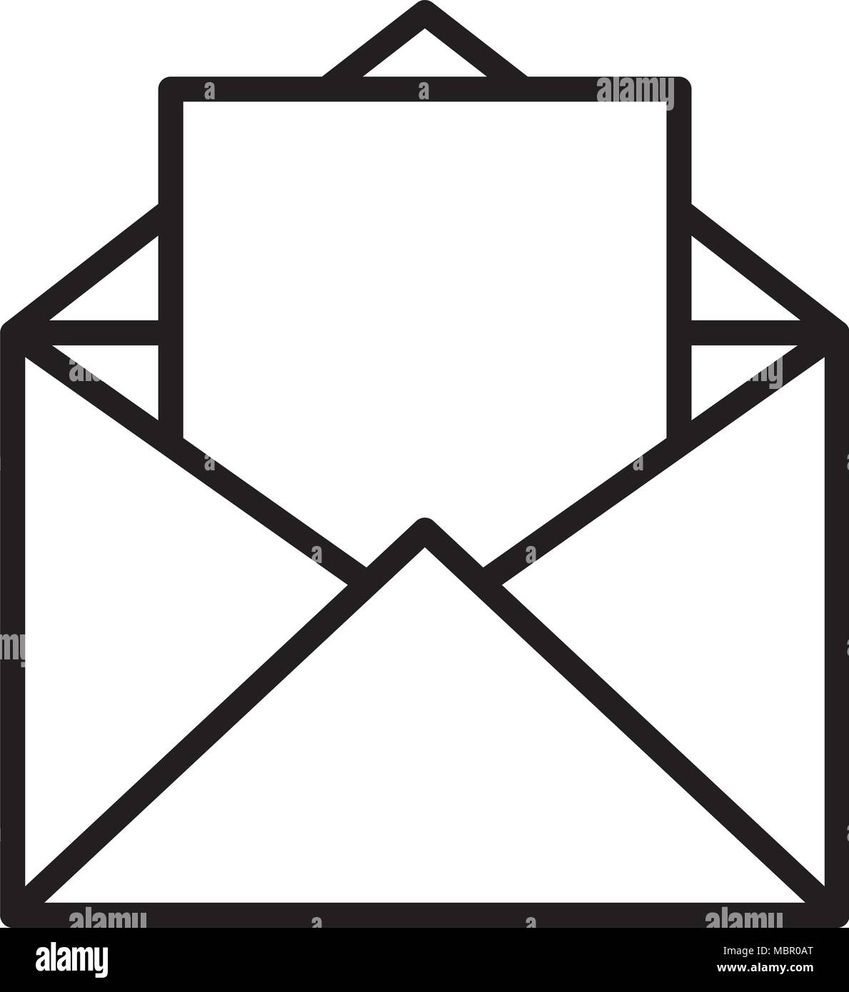 envelope mail isolated icon Stock Vector Image & Art - Alamy