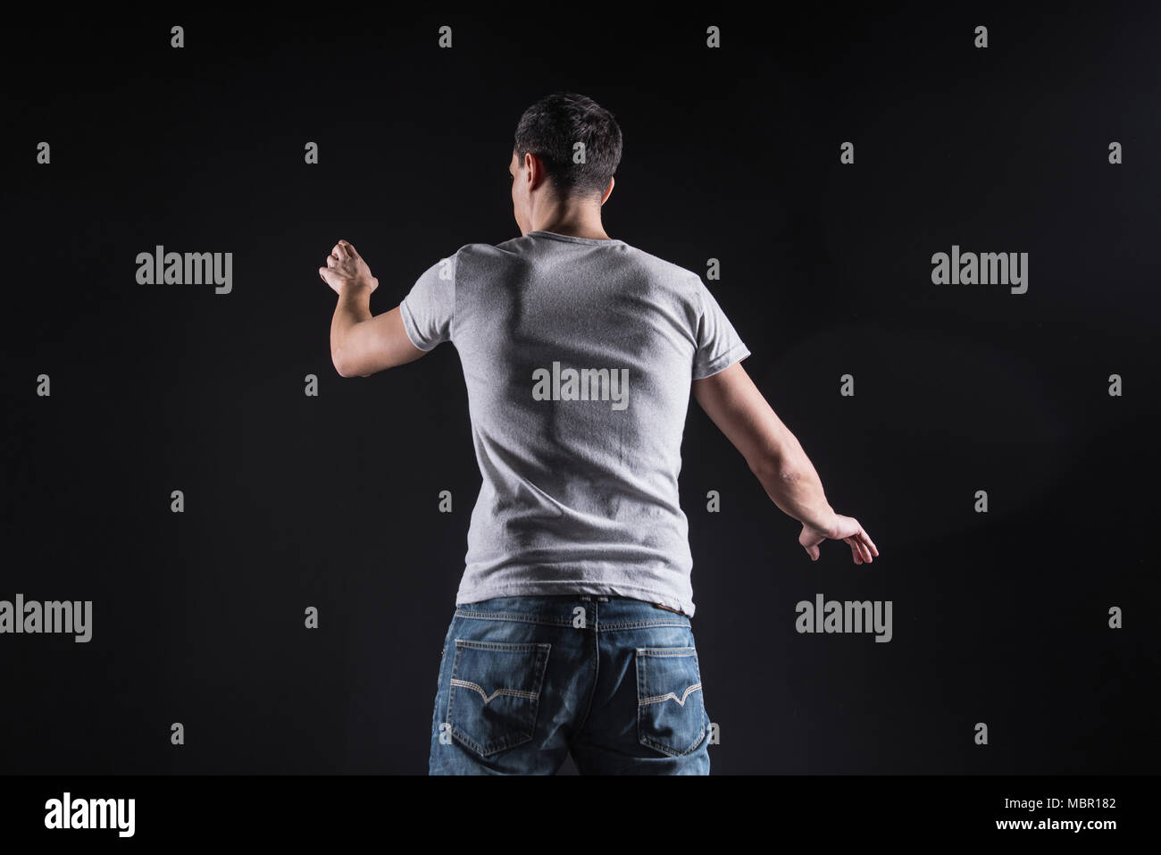 Serious professional programmer doing his job Stock Photo - Alamy