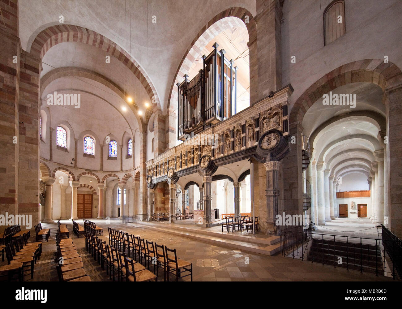 St. Maria im Kapitol, Romanesque Church, Cologne, Rhineland, North Rhine-Westphalia, Germany Stock Photo