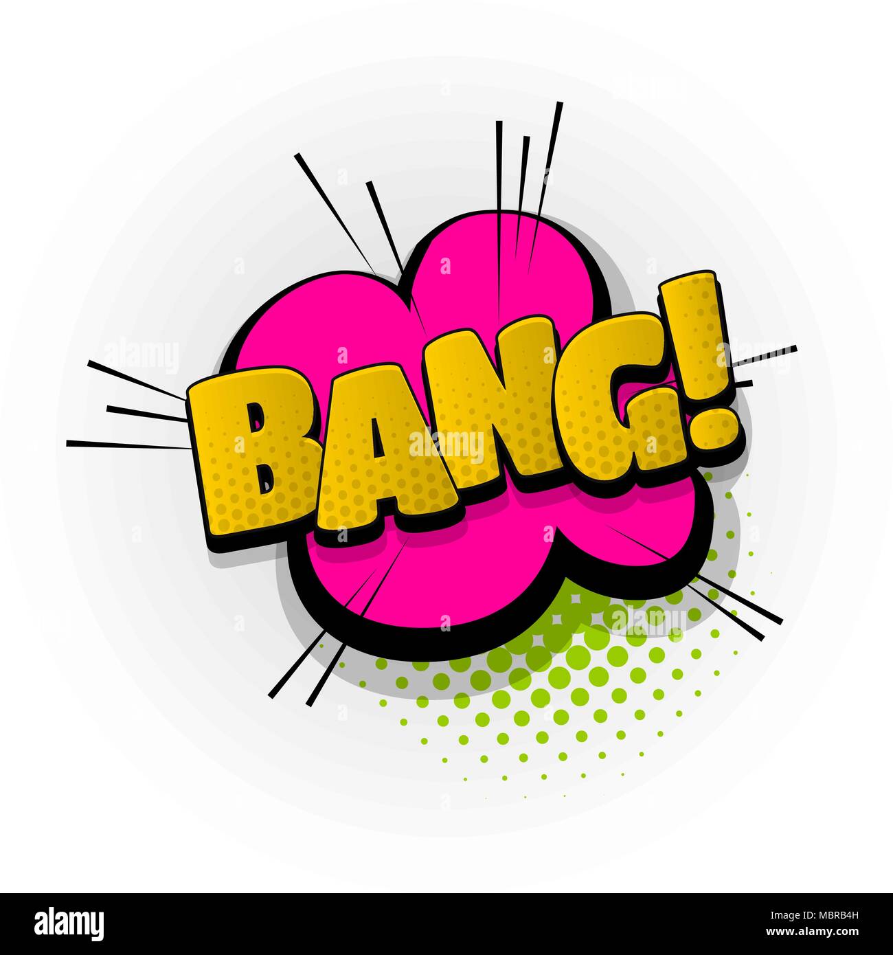 bang boom comic book text pop art Stock Vector Image & Art Alamy