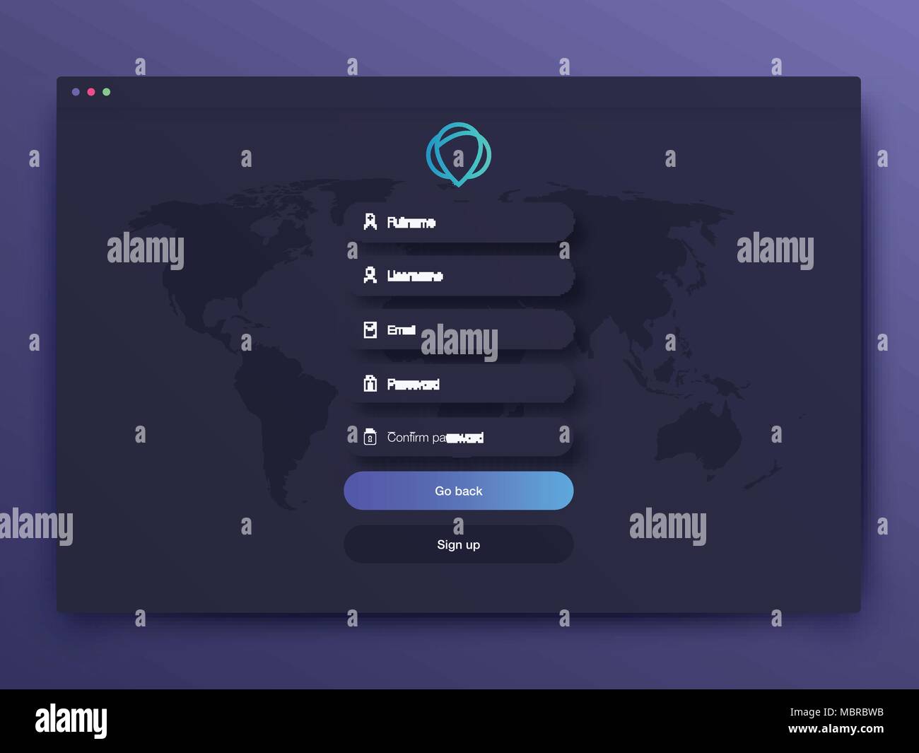 Vector Illustration of screens and web concept Stock Vector Image & Art ...