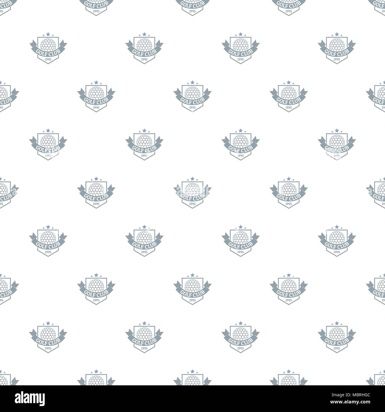 Golf pattern vector seamless Stock Vector