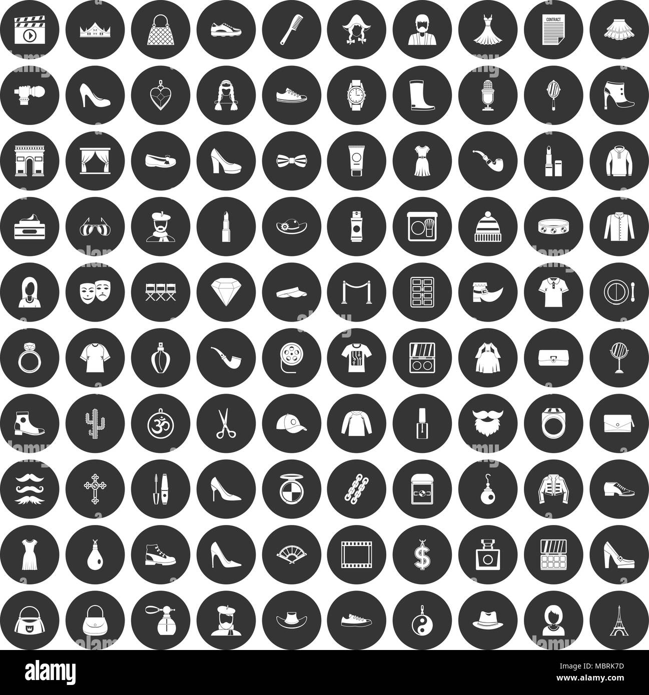 Fashion singer black dress Stock Vector Images - Alamy